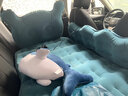 充气床 双重护档分体式汽车用后排充气床垫儿童床旅行气垫床 家用轿车suv睡垫自驾游装备 【豪华款+护头靠垫+大侧挡】藏青色 实拍图