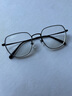 依视路（ESSILOR） 新款商务男镜架时尚镜框女配依视路镜片近视定制眼镜网上配镜 钛金属-4023BK-黑色 镜框+依视路膜岩高清1.67现片 实拍图
