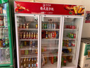 格点大容量饮料柜商用冰柜冷藏展示柜直冷风冷纯风冷保鲜柜超市玻璃门冰箱立式啤酒柜 大三门加深款纯风冷【无霜数显豪华款】 实拍图