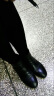 施菲雅牛皮平底短靴女韩版低跟女靴绒里冬季低筒靴休闲舒适妈妈鞋大小码 黑色绒里 37 晒单实拍图