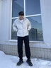 杜小闲棉服男潮牌冬季加厚宽松棉袄面包服潮流学生情侣棉衣外套衣服男装 P01 黑色 XL [建议120-140斤] 实拍图