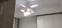 德洛特（dolot） 儿童房吊扇灯卧室男孩女孩房间创意幼儿园装饰飞机电风扇灯一体 A款  蓝色+  音乐蓝牙 实拍图