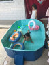 西哈泳士游泳池家用儿童游泳池大型免充气折叠户外成人小孩加厚 1.85米【乐享套餐】免充气泳池 实拍图