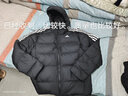 阿迪达斯（adidas）男女装羽绒服 25冬新款运动服御寒保暖防风上衣连帽加厚羽绒外套 经典黑【600蓬鸭绒】【热销款】 L 【175-180cm/150-160斤】 实拍图