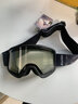 BISSFEED滑雪镜防雾男女雪地护目镜双层柱面滑雪眼镜可卡近视防风登山墨镜 黑色框增光镜片（夜用） 实拍图