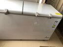 海尔（Haier）冰柜家用商用300升大容量冷藏冷冻冰箱冷柜 卧式冰柜冰箱冷藏柜深冷速冻雪柜 升级版/零下负-40度/减霜80% 369L 实拍图