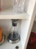 利快 凉水壶大容量水壶家用冷水壶凉水杯饮料果汁茶壶耐热玻璃 透明 1000ml 1只 实拍图
