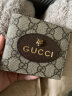 古驰（GUCCI）男士人造帆布短款钱包钱夹520礼物 473954 K9GOT 0 卡其色 晒单实拍图