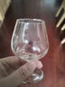 乐美雅 无铅玻璃矮脚大肚洋酒杯子干邑白兰地酒杯马爹利杯 6只130ml送500ml分酒器 实拍图