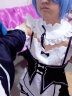 赫搏 2022 拉姆蕾姆女仆装cos服蕾姆cosplay服装女从零开始雷姆女仆de现货 蕾姆jia发 XL（165-175）cm 晒单实拍图
