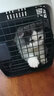 HZPET国航猫咪航空箱南深航飞机托运狗狗铁窗宠物外出便携车载旅行箱子 铁窗1号：50*34*33cm 金属窗 实拍图