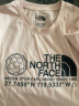 北面（The North Face）【经典款】北面T恤男女情侣款短袖户外透气春季上新|7WAT UBF/粉色 L/175（建议拍大一码） 实拍图