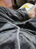 Clarkarida【加绒加厚套装】男士睡衣男冬季法兰绒秋冬款保暖家居服男可外穿 铁灰【法兰绒套装】 3XL 【160-190斤】 实拍图