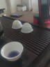 番易杯子/陶瓷/功夫茶A1v111-紫砂品茗杯子耐热家用客厅泡茶茶盏茶碗 玉兰杯约 6个装 35ml 实拍图