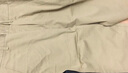 JEEP SPIRIT吉普休闲男裤春夏季薄款商务直筒长裤百搭棉质男装裤子872 B872卡其（薄款） 34码2尺6 实拍图
