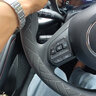 派力绅方向盘套 翻毛皮冬季毛绒超薄四季保暖防滑吸汗车把套D圆型适用于 【D型】名爵5/6/zs/hs/锐腾mg6锐行gs 实拍图