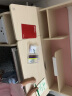 京东京造儿童书桌学习桌椅写字桌【进口实木 三层书架 可升降】1.12m粉 实拍图