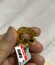金世喜999足金光面戒指黄金平板男士女士黄金戒指 显宽显大活口情侣对戒 金重15.78g 实拍图