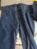 狮子聪牛仔短裤男五分弹力休闲宽松中裤 618深蓝+867深蓝 34 实拍图