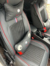 翰静 新款汽车卡通坐垫四季通用座垫全包围座套透气织物座椅套适用于 神秘黑（皮革+织物） 荣威RX3RX5i5 i6 实拍图