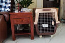 华元宠具（hoopet）宠物航空箱狗狗大号笼子外出车载狗窝猫笼猫背包外出猫咪航空箱 【普通款】咖色款 四号箱（建议75斤以下犬猫） 实拍图