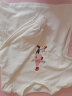 betu百图女装长袖圆领针织T恤女时尚印花个性袖口打揽收口卫衣2102T05 米白 L 实拍图