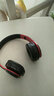 罗巴赫 M2蓝牙耳机头戴式无线发光炫酷听歌高音质可插卡超长续航待机运动耳麦适用于苹果安卓华为小米 黑红 实拍图