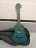 维卡斯（WEIKASI）尤克里里初学者23寸乌克丽丽单板ukulele女生桃花心木入门乐器 23英寸水墨蓝+全套配件 实拍图