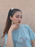 清晨的星星低丸子头发绳女生绑头发头绳大肠发圈扎头发高弹力耐用橡皮筋新款 米色布艺 实拍图