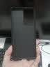 胜枫 适用三星S21 Ultra手机壳磨砂硬壳S20Ultra保护套全包防摔防指纹潮S21+简约男女 S21Ultra【新岩砂-无指纹】石墨黑-全屏膜 实拍图