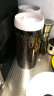 格娜斯（CRISTALGLASS）抽真空密封罐咖啡豆储存罐玻璃瓶储物罐保鲜防潮食品杂粮罐子 1800ml白盖款【可装咖啡700g】 实拍图