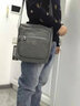 七匹狼单肩包 男士斜挎包休闲防泼水时尚百搭运动牛津 280*240*125军绿大号41271-67 实拍图
