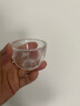和风四季 玻璃品茗杯耐热茶杯个人杯主人杯茶具功夫茶杯一口杯锤目纹杯子 （S款）树纹品茗杯（45ml） 实拍图