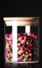 青苹果 家用玻璃瓶带盖收纳密封罐食品级装茶叶罐储存罐杂粮盒储物小罐 【实发2只】750ML口径8.5cm 实拍图