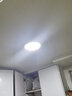 飞利浦（PHILIPS） LED筒灯高显防眩孔径75mm嵌入式天花过道三色孔灯超薄桶洞筒射灯 大光面20W【开孔195-210mm】 冷白光6500k 实拍图