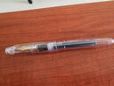 PILOT百乐78G钢笔象牙白钢笔练字专用学生书法练字铱金笔尖墨水笔办公签字笔套装送礼钢笔可换墨囊 【单支盒装】复古透明+上墨器 M尖·约0.6-0.7mm（日常练字） 实拍图