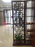 徐艺木业  屏风柜玄关柜隔断柜进门入户小户型酒柜现代简约客厅多功能中式 木质梅花福200*118.5cm 实拍图