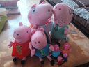 小猪佩奇 PEPPA PIG小猪佩奇毛绒玩具公仔玩偶猪粉红猪小妹乔治布娃娃女孩生日礼物 全家四件套（30CM+19CM）礼盒装 实拍图