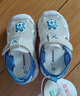 巴布豆（BOBDOG）宝宝凉鞋男童学步鞋1-3岁2婴幼儿夏天软底儿童凉鞋女童机能稳步鞋 BBB263白兰 23 鞋内长15.5cm 实拍图