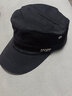 诺芝萌韩版棒球帽 男女士平顶帽 短檐 四季可戴休闲棒球帽NM489 金属黑色 均码 可调节 实拍图