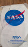 NASA MARVEL夹克男春秋季外套潮流百搭立领双面穿宽松春款情侣装 白色 XL 实拍图
