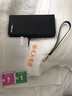 多兰德苹果8 4.7英寸真皮手机壳iPhone8全包翻盖保护套钱包插卡皮套配防丢挂绳女款 苹果 8Plus  黑色 实拍图