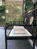 新雅铁（XINYATIE）阳台休闲茶桌椅咖啡户外庭院阳台室外桌椅三件套露台花园桌椅组合 【黑色】2椅+1桌【φ80cm】 实拍图