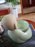 金镶玉 仿宋汝窑茶漏 茶滤茶具配件 可养开片茶宠摆件茶叶过滤器 创意精品茶盘摆件细孔茶漏网滤茶器 F汝窑纳福茶漏 实拍图