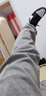 威廉马奇男裤春秋时尚韩版宽松运动休闲裤男士束脚哈伦裤小脚裤男学生潮流长裤子男装 灰色冬季加绒 3XL 实拍图