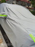 牧安 哈弗h6coupe车衣车罩m6f7f5h7h5专用防晒防雨隔热suv牛津布汽车 银灰色 哈弗H6 实拍图