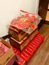 世绣 结婚喜字 婚房布置用品立体双喜门贴大囍字大门婚庆囍贴一对装 大号百年好合2张装【适合大门】 实拍图