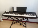 雅马哈电钢琴P125AB智能电子钢琴88键重锤成人初学者便携式入门P115升级 P125AB黑+单踏板+双管X架 实拍图