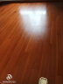 木臣 纯实木地板家用锁扣地暖气孕婴天然环保整块原木番龙眼18mm A011柚木色（910×122×18） 平米 实拍图