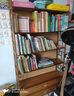 明湃 书架置物架落地简易收纳桌上省空间家用楠竹现代简约学生书柜 书架3层50长【加厚加固】 实拍图